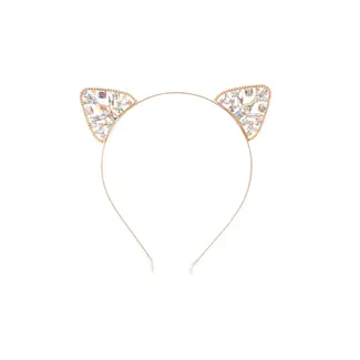 GREAT PRETENDERS SERRE-TÊTE EN STRASS - CAT EARS