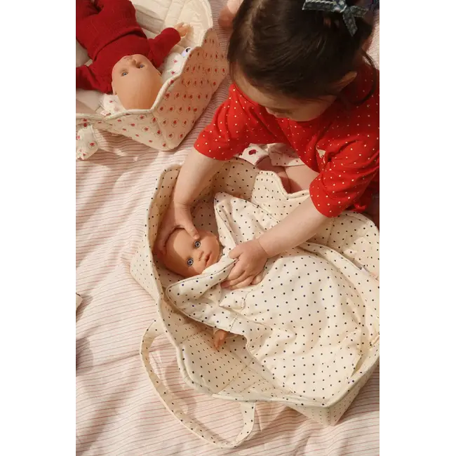 KONGES SLOJD COUFFIN SOUPLE POUR POUPÉE - ESTATE DOT