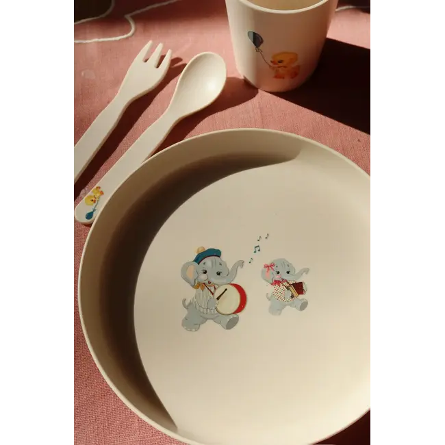 KONGES SLOJD COFFRET VAISSELLE 5 PIÈCES - MUSIC PARADE