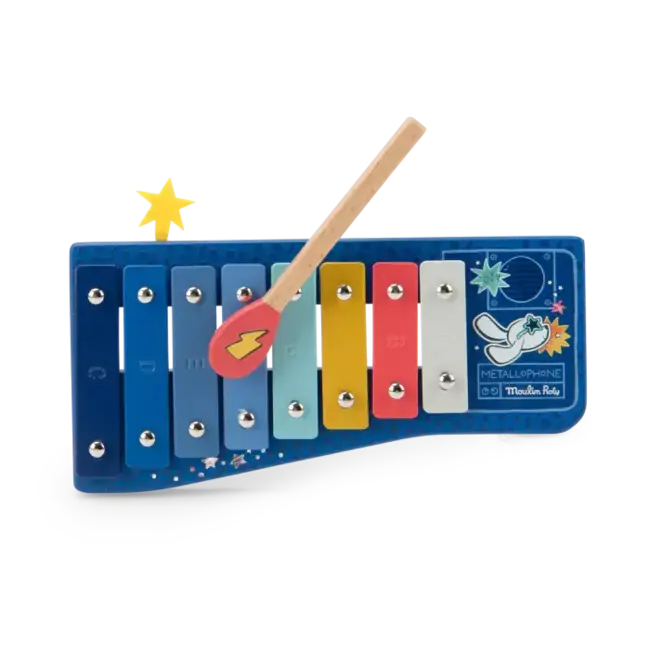 MOULIN ROTY METALOPHONE - PUCE ET PILOU