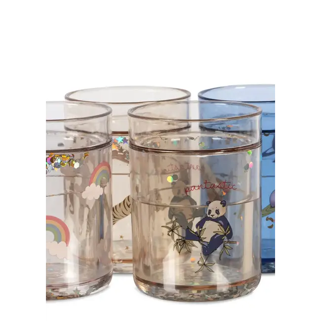 KONGES SLOJD VERRE À PAILLETTES TIGER