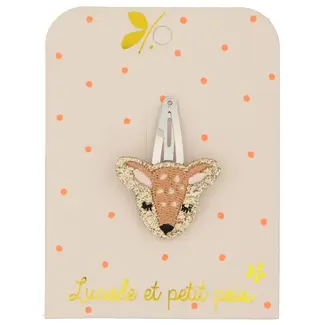 LUCIOLE ET PETIT POIS 1 X BARRETTE 4CM - BICHE