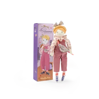 MOULIN ROTY POUPÉE CHIFFON MADEMOISELLE ÉGLANTINE ÉDITION LIMITÉE - LES PARISIENNES