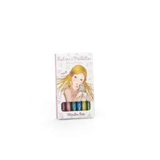 MOULIN ROTY 6 FEUTRES À PAILLETTES - LES ROSALIES