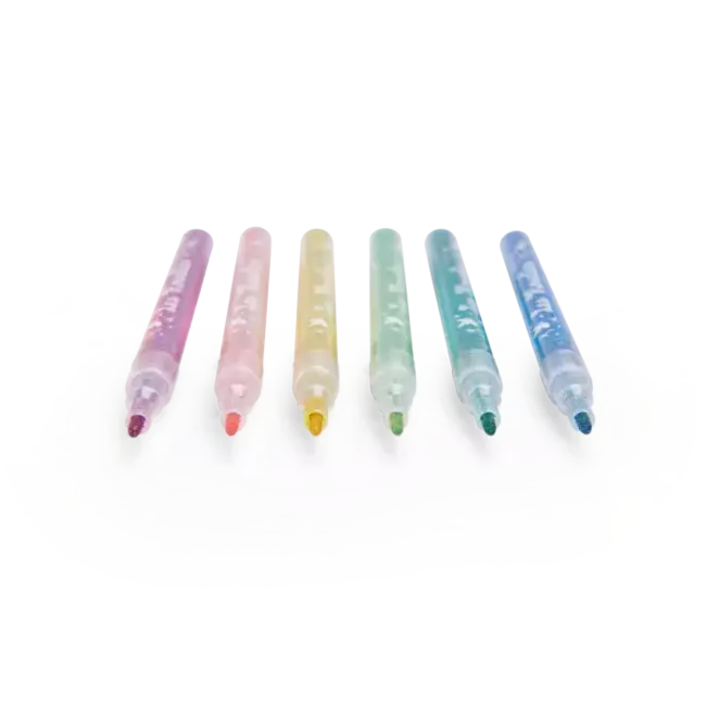 MOULIN ROTY 6 FEUTRES À PAILLETTES - LES ROSALIES