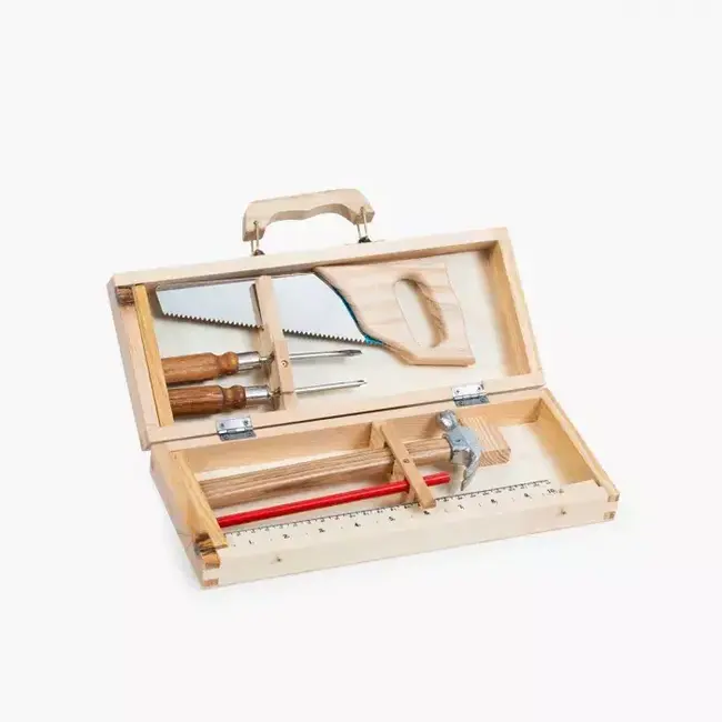 MOULIN ROTY VALISE DE BRICOLAGE 6 OUTILS - LES JOUETS D'HIER