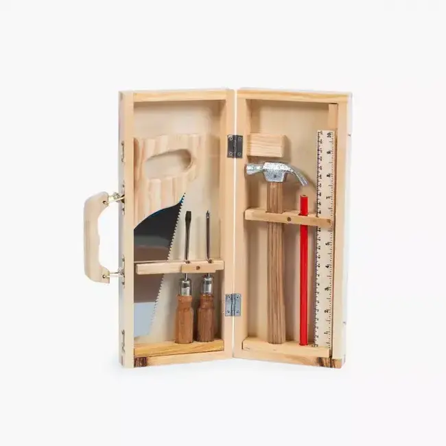 MOULIN ROTY VALISE DE BRICOLAGE 6 OUTILS - LES JOUETS D'HIER