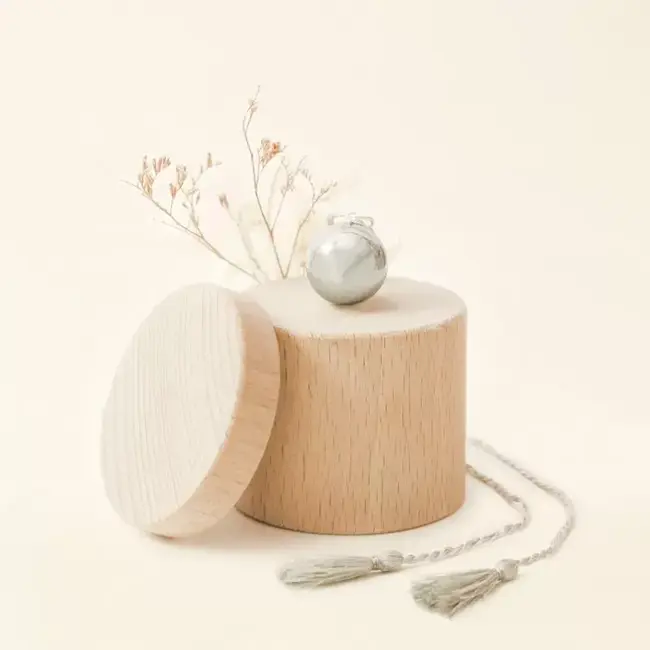 ILADO BOLA DE GROSSESSE - ARGENT - JOY SUR CORDON