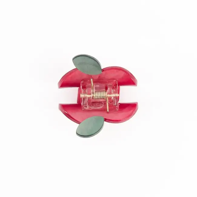 LUCIOLE ET PETIT POIS MINI PINCE - POMME ROUGE