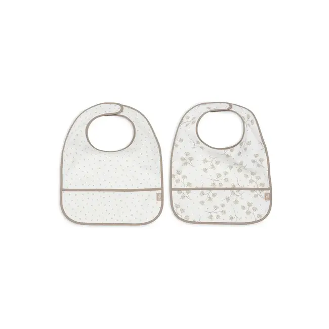 JOLLEIN PACK DE 2 BAVOIRS IMPERMEABLES - LEAFY DREAMS