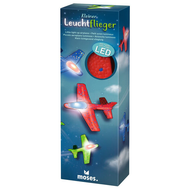 PETIT AVION LUMINEUX À LED