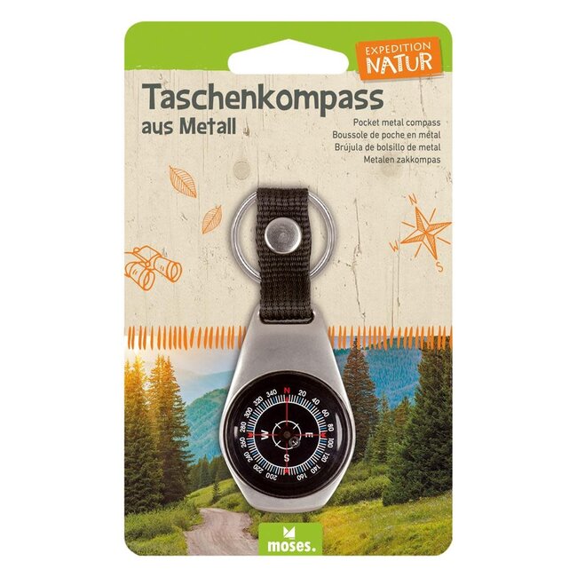 BOUSSOLE DE POCHE PORTE-CLEF