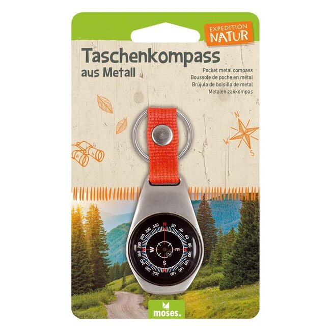 BOUSSOLE DE POCHE PORTE-CLEF