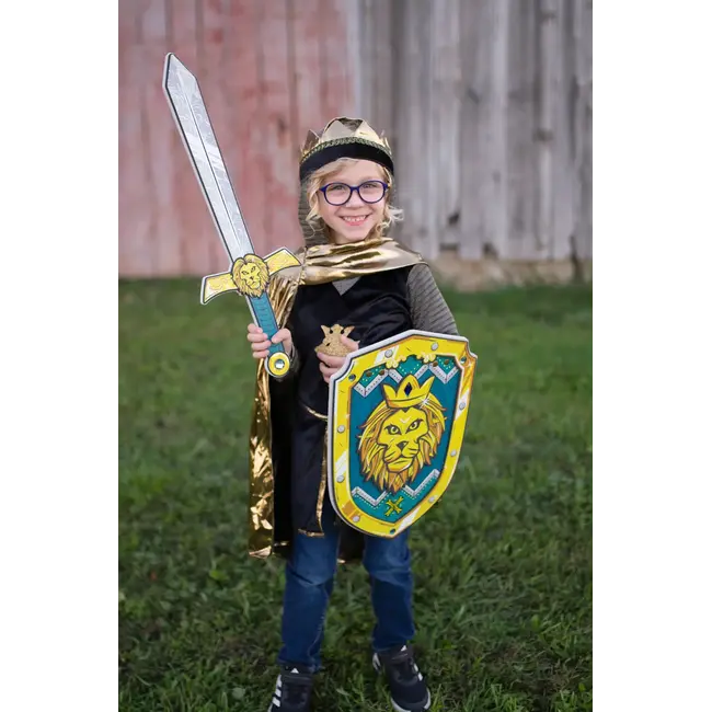 GREAT PRETENDERS DÉGUISEMENT - BOUCLIER DE CHEVALIER EN MOUSSE - LIONHEART