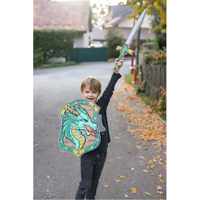 GREAT PRETENDERS DÉGUISEMENT - ÉPÉE EN MOUSSE - DRAGON VERT