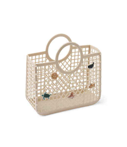 LIEWOOD PANIER PLIABLE "SAMANTHA" CHARMS SANDY