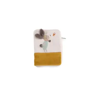 MOULIN ROTY PROTÈGE CARNET DE SANTÉ - TROIS PETITS LAPIN