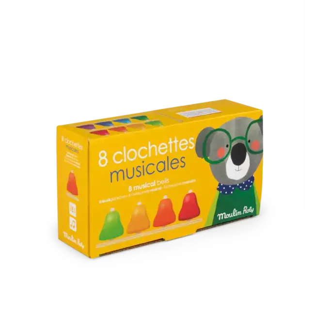 MOULIN ROTY 8 CLOCHETTES MUSICALES - LES POPIPOP