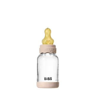 BIBS BIBERON BIBS VERRE 120ML - TÉTINE LATEX - BOHEME BLUSH