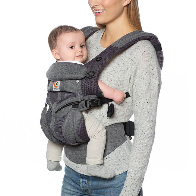 ERGOBABY PORTE BEBE - OMNI 360 - CLASSIC MESH - CHARCOAL GREY