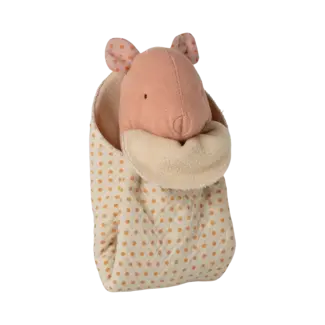 MAILEG PELUCHE LULLABY FRIENDS - MINI COCHON ROSE