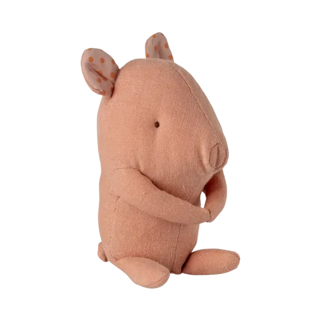 MAILEG PELUCHE LULLABY FRIENDS - MINI COCHON ROSE