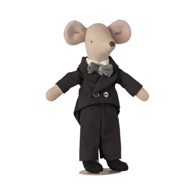 MAILEG PAPA ET MAMAN SOURIS MAILEG 15CM - COUPLE DE MARIÉS