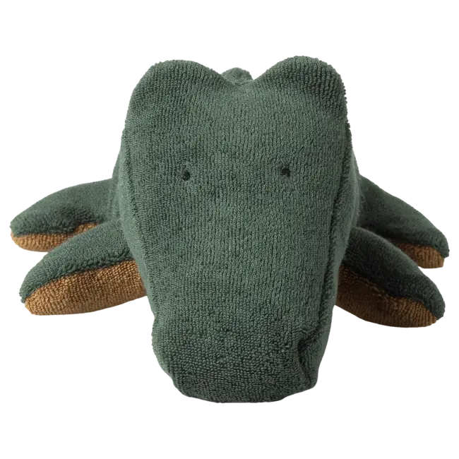 MAILEG PELUCHE SAFARI FRIENDS PETIT CROCODILE - VERT FORÊT