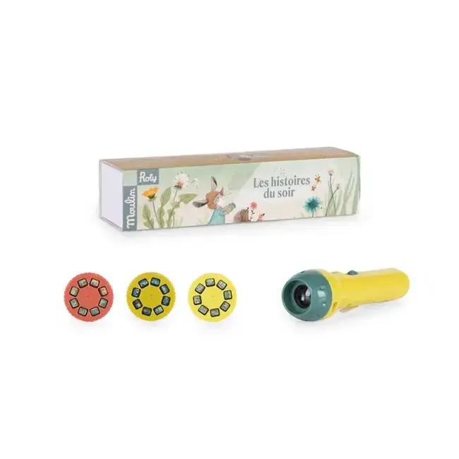 MOULIN ROTY LAMPE À HISTOIRES - TROIS PETITS LAPINS