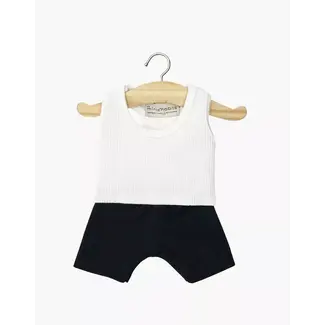 MINIKANE TENUE GORDIS - ENSEMBLE DE DANSE VASLAV BLANC / NOIR