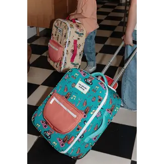 HELLO HOSSY VALISE CABINE À ROULETTES - DISCO ROAR