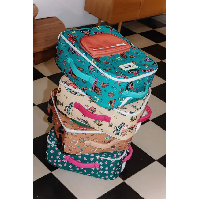 HELLO HOSSY VALISE CABINE À ROULETTES - DISCO ROAR