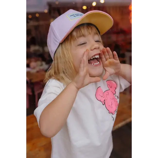 HELLO HOSSY CASQUETTE VISIÈRE COURBÉE - MINI PURPLY