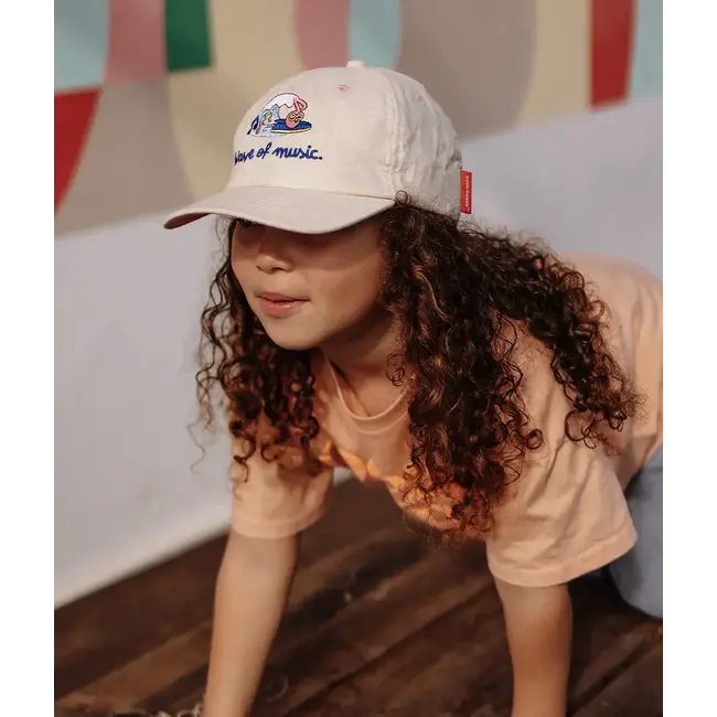 HELLO HOSSY CASQUETTE VISIÈRE COURBÉE - LINEN WAVE