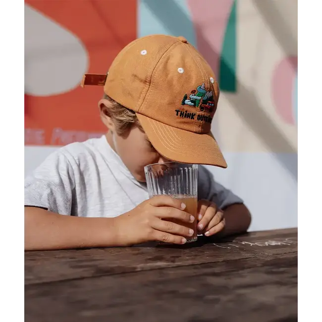 HELLO HOSSY CASQUETTE VISIÈRE COURBÉE - LINEN OUTSIDE