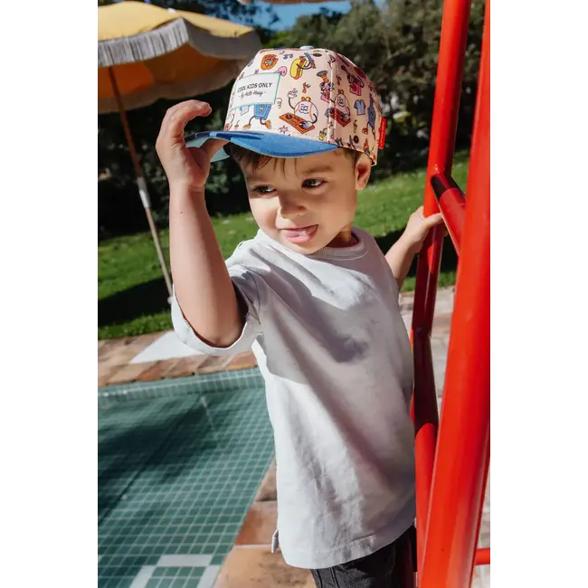 HELLO HOSSY CASQUETTE VISIÈRE COURBÉE - BASEBALL PARTY