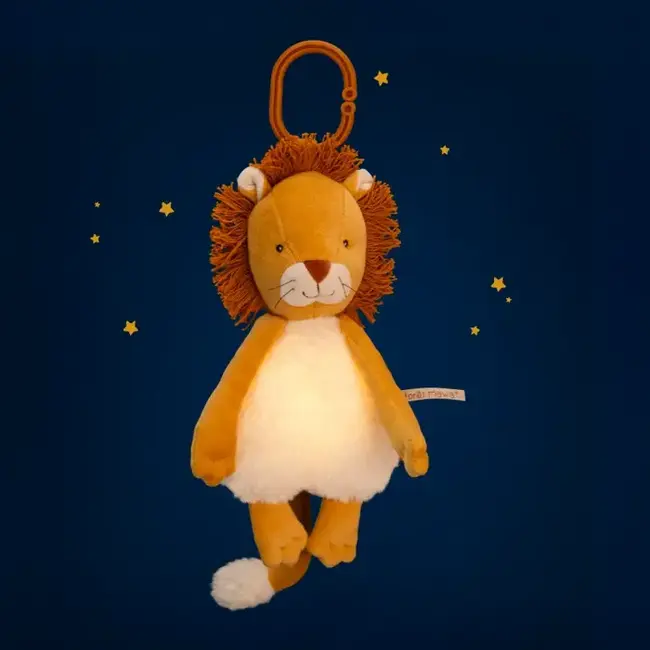 MOULIN ROTY PELUCHE LUMINEUSE LION MAMBA - LA FORÊT MAWA
