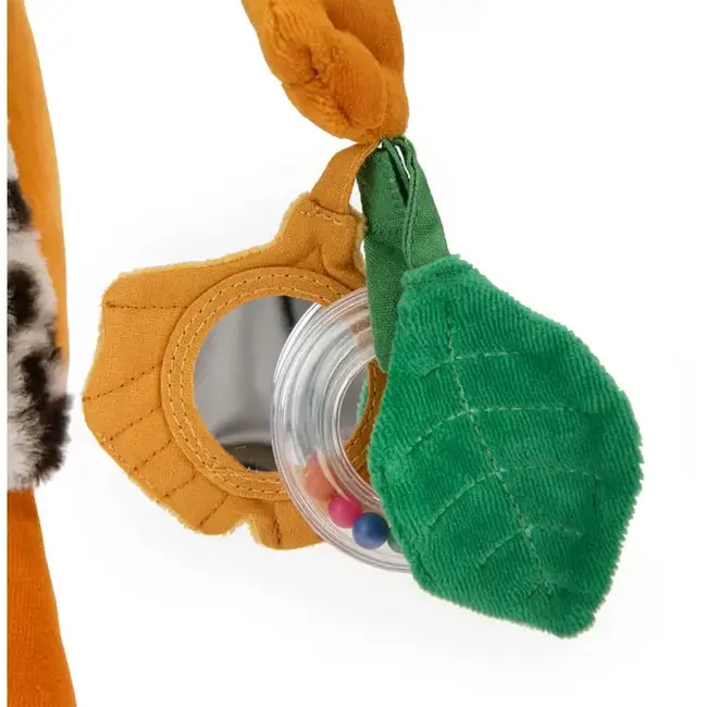 MOULIN ROTY PELUCHE D'ACTIVITÉ GRAND LÉOPARD TAÏGO - LA FORÊT MAWA