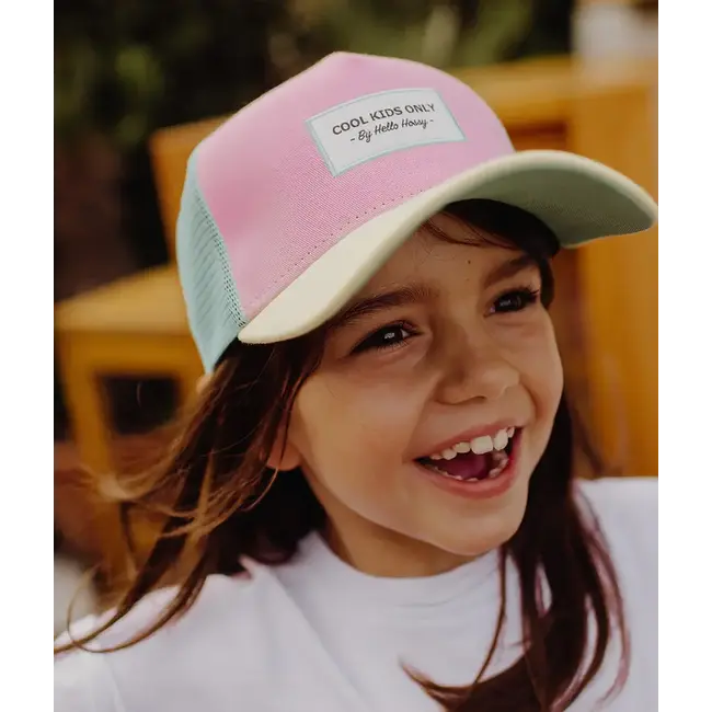 HELLO HOSSY CASQUETTE TRUCKER - MINI POPPY