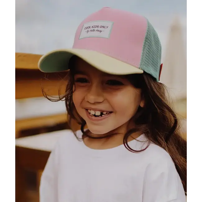 HELLO HOSSY CASQUETTE TRUCKER - MINI POPPY