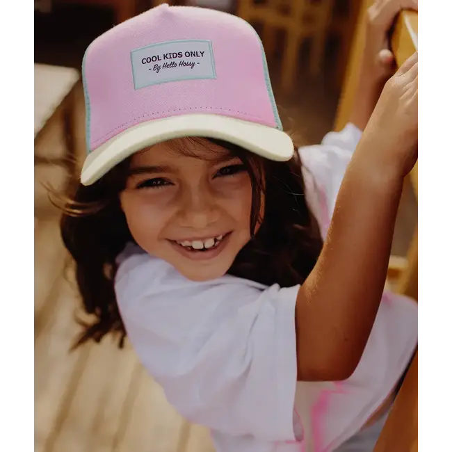 HELLO HOSSY CASQUETTE TRUCKER - MINI POPPY