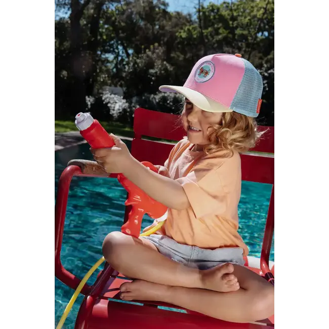 HELLO HOSSY CASQUETTE TRUCKER - PATCH STEREO DOG