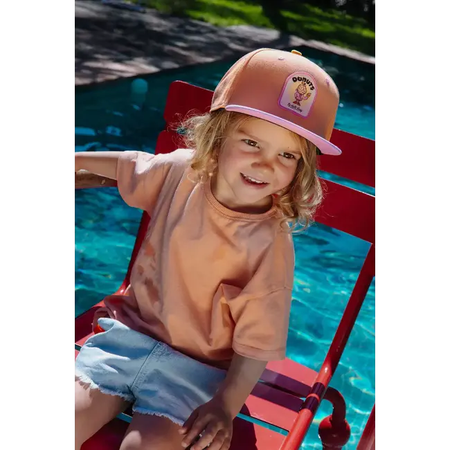 HELLO HOSSY CASQUETTE VISIÈRE PLATE - PATCH DONUTS