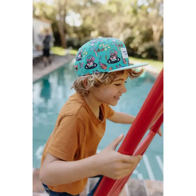 HELLO HOSSY CASQUETTE VISIÈRE PLATE - DISCO ROAR