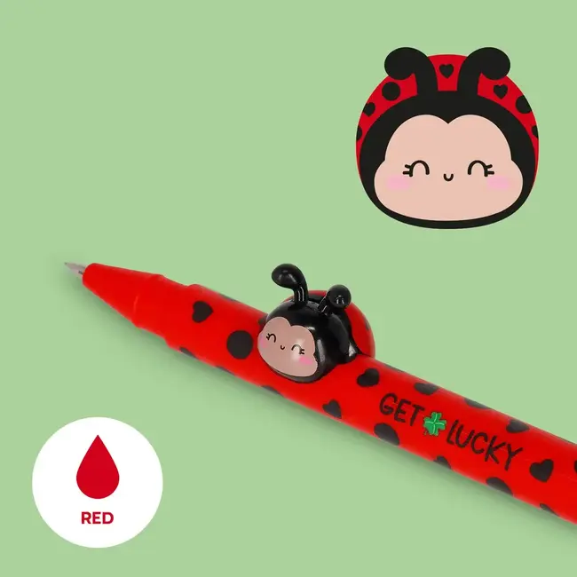 LEGAMI STYLO GEL LOVELY FRIENDS LEGAMI - COCCINELLE