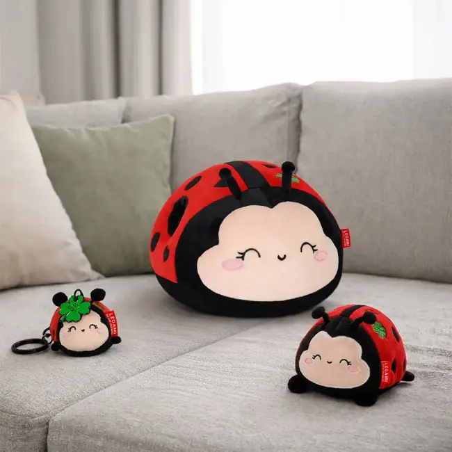 LEGAMI PELUCHE SUPER SOFT LEGAMI - COCCINELLE