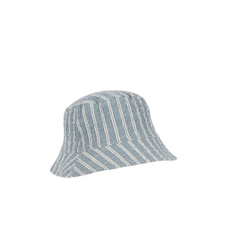 KONGES SLOJD CHAPEAU DE SOLEIL BOB - ELLIOT TRIO BLEU STRIPE 2-4ANS