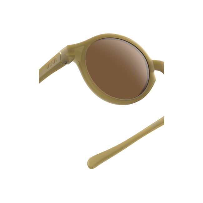IZIPIZI LUNETTES DE SOLEIL 0-3ANS #D GLOSSY KAKI