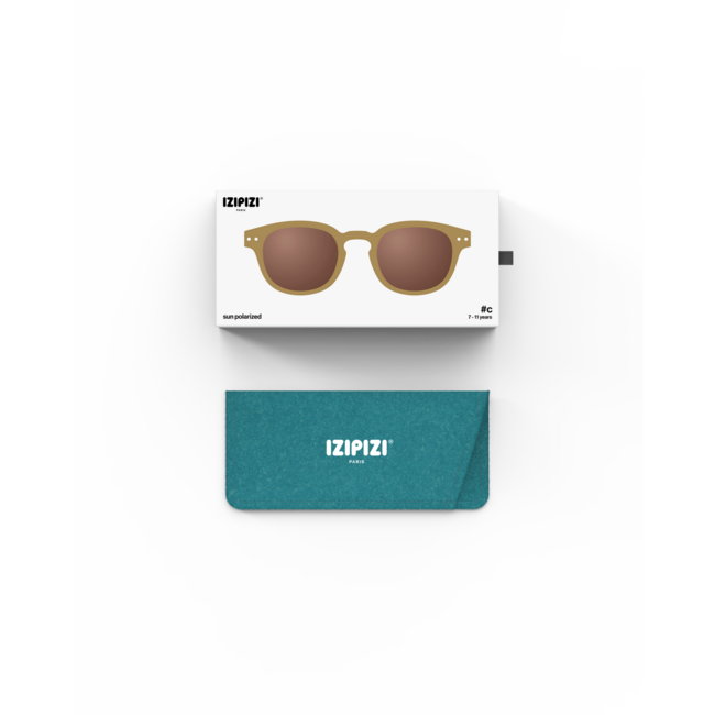 IZIPIZI LUNETTES DE SOLEIL 7-11ANS #C GOLDEN GREEN