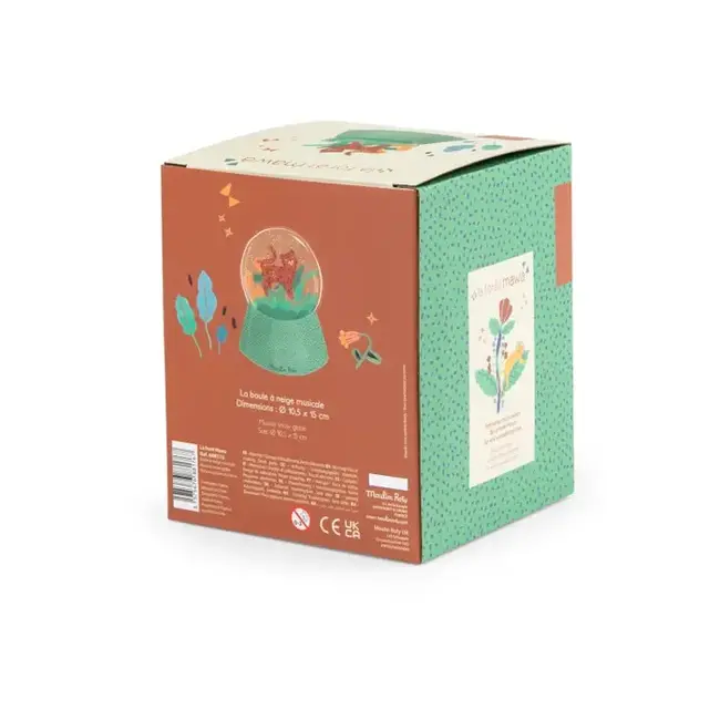 MOULIN ROTY BOULE À NEIGE MUSICALE - LA FORÊT MAWA
